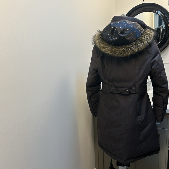 Soia & Kyo medium length down coat Sz M - Picture 2 of 10